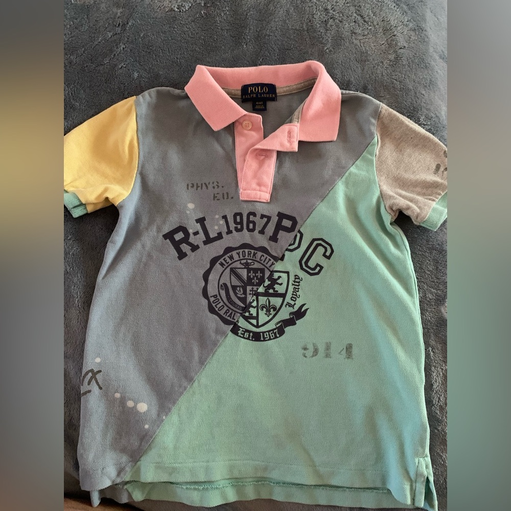 Kids Pastel Polo Shirt